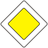 Дорожный знак 2.3 Главная дорога