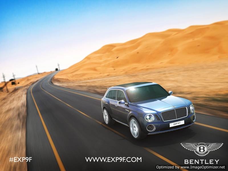 Bentley EXP 9 F concept - внедорожник от Бентли