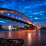 Лупу – самый длинный стальной арочный мост во всем мире (Китай)