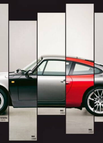 Эволюция Porsche 911 до 2016